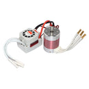 4 Poles 3650 5200KV Brushless Motor with 60A ESC Combo for 1:10 Remote Control Car Boat Parts