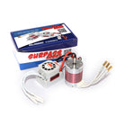 4 Poles 3650 5200KV Brushless Motor with 60A ESC Combo for 1:10 Remote Control Car Boat Parts