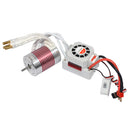 4 Poles 3650 5200KV Brushless Motor with 60A ESC Combo for 1:10 Remote Control Car Boat Parts