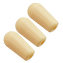 10 Pieces Plastic Electric Guitar Switches Knobs Cap Musical Instrument Parts Beige