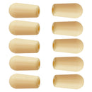 10 Pieces Plastic Electric Guitar Switches Knobs Cap Musical Instrument Parts Beige