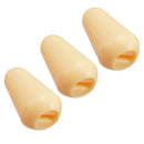 10 Pieces Plastic 5-way Switch Knobs Cap Button for ST SQ Electric Guitar Parts Beige