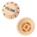 3 Pcs Electric Guitar Control Knobs Volume & Tone for Strat SQ Guitar Accessory Beige