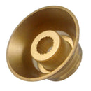 Acrylic Volume Tone Knobs Cap with White Letter Musical Instrument Parts for LP Guitar 4pcs/Pack Gold