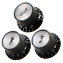 3Pcs Electric Guitar Control Knobs with Volume & Tone for Strat ST SQ Fender Guitar Accessories