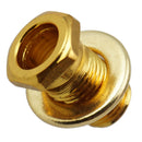 1 Set Iron Tuning Peg Tuning Key Bushing Washer Gasket for Electric/Wood/Acoustic Guitar Parts Gold