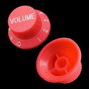 3Pcs Electric Guitar Control Knobs Volume & Tone for Strat SQ Guitar Accessory Pink
