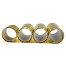 4 Pcs Stainless Steel Guitar Strings Slides Set for Acoustic Electric Guitar Parts