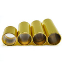 4 Pcs Stainless Steel Guitar Strings Slides Set for Acoustic Electric Guitar Parts