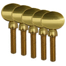 5 Pcs Copper Saxophone Neck Screw Tightening Screw for Sax Saxophone Clarinet