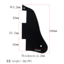 3-Ply Pickguard Plate Protector for ES-335 Guitar Accessory Decoration Black