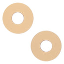 5 Pieces Plastic 3-Way Toggle Switch Plate Cover Washer for Electric Guitar Parts Beige 1.3