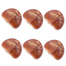 Set of 6 Plastic Tuning Pegs Tuner Knobs Cap for Electric Guitar Parts DIY Coffee