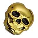 6 Pcs Skull Shape 3L3R Guitar Button Tuning Pegs Machine Head Locking Golden