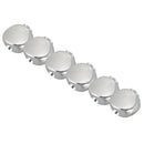 6 Pcs Zinc Alloy Tuning Peg for Button Electric Guitar Concave Machine Head