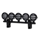RC LED Roof Light Bar Set 5 Spotlight for 1/10 Traxxas HSP RC Rock Crawler