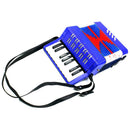 Kids Children Piano Accordion 17 Key 8 Bass Educational Musical Toy Blue