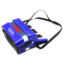 Kids Children Piano Accordion 17 Key 8 Bass Educational Musical Toy Blue