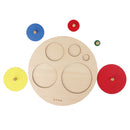 Montessori Geometry Insert Puzzles for Kids Shape Color Early Learning Toys