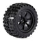 1/10 RC Rock Crawler Car Monster Truck Tyres High Speed for HPI Savage MT ZD Racing Replacement, 2pcs