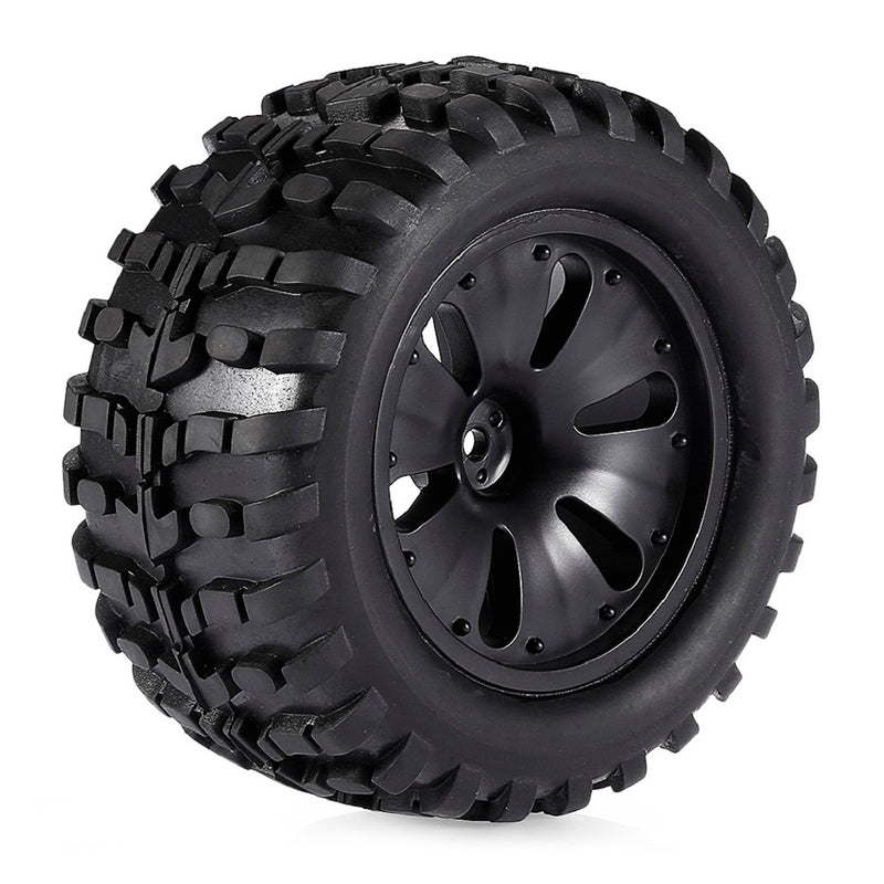 1/10 RC Rock Crawler Car Monster Truck Tyres High Speed for HPI Savage MT ZD Racing Replacement, 2pcs