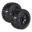 1/10 RC Rock Crawler Car Monster Truck Tyres High Speed for HPI Savage MT ZD Racing Replacement, 2pcs