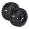 1/10 RC Rock Crawler Car Monster Truck Tyres High Speed for HPI Savage MT ZD Racing Replacement, 2pcs