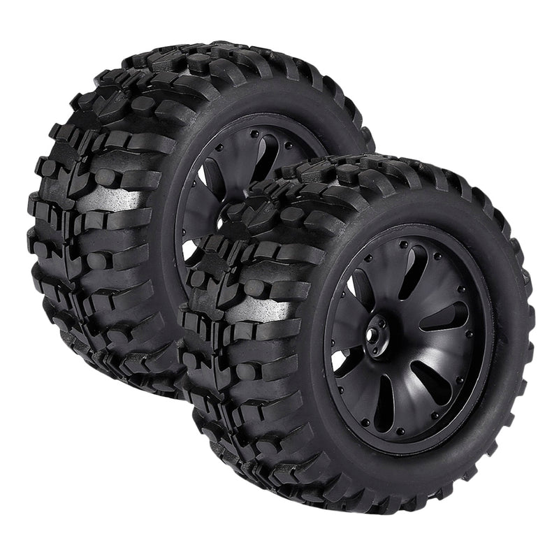 1/10 RC Rock Crawler Car Monster Truck Tyres High Speed for HPI Savage MT ZD Racing Replacement, 2pcs