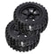 1/10 RC Rock Crawler Car Monster Truck Tyres High Speed for HPI Savage MT ZD Racing Replacement, 2pcs
