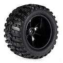 1/10 RC Rock Crawler Car Monster Truck Tyres High Speed for HPI Savage MT ZD Racing Replacement, 2pcs