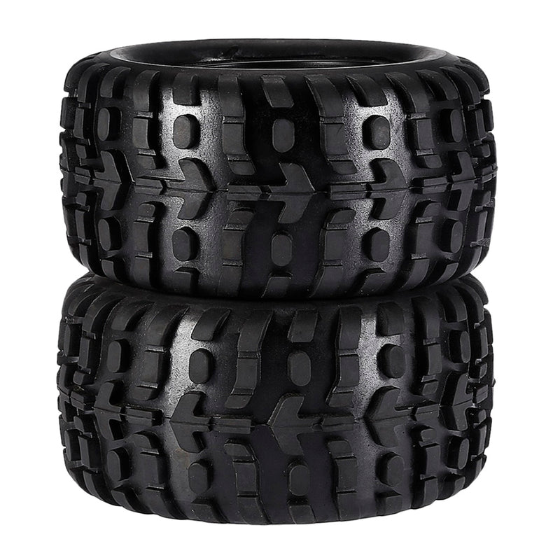 1/10 RC Rock Crawler Car Monster Truck Tyres High Speed for HPI Savage MT ZD Racing Replacement, 2pcs