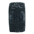 Durable 1 Pair Monster Trucks Rubber Tyre with Wheel Rim for 1/8 HSP Savage ZDRacing Refit Parts