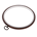 Embroidery Hoops Wooden Circle Cross Stitch Hoop Ring Set for Sewing Craft Tools 11CM