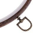 Embroidery Hoops Wooden Circle Cross Stitch Hoop Ring Set for Sewing Craft Tools 23CM