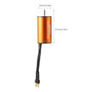 OCDAY Waterproof 2445 5400KV 4Poles Brushless Motor for 1/18 1/16 RC Car CNC