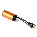 OCDAY Waterproof 2445 3000KV 4Poles Brushless Motor for 1/18 1/16 RC Car CNC
