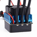 3650 4370KV 4P Sensorless Brushless Motor&45A Brushless ESC for 1/10 RC Car Boat