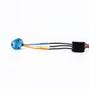 3650 4370KV 4P Sensorless Brushless Motor&45A Brushless ESC for 1/10 RC Car Boat