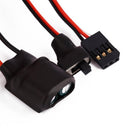 3650 4370KV 4P Sensorless Brushless Motor&45A Brushless ESC for 1/10 RC Car Boat