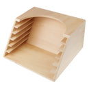 Montessori 6 Grids Clothing Box Cabinet Holder Stand for Kids Dressing Learn
