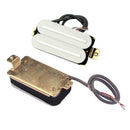 2Pcs/Set White Dual Rail Blade Humubcker Pickups for Fender Strat ST Guitar Replacement