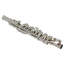 Cupronickel Tube Nickel Plated Piccolo with Leather Box Case Screwdriver for Orchestra Silver