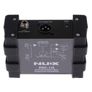 Professional NUX PDI-1G Guitar Direct Injection Phantom Power Box Audio Mixer Para Out