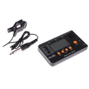 MT-30 Metronome Tuner for Chromatic, Guitar, Bass, Ukulele, Violin Black Portable Digital Clip On Metro