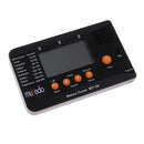 MT-30 Metronome Tuner for Chromatic, Guitar, Bass, Ukulele, Violin Black Portable Digital Clip On Metro