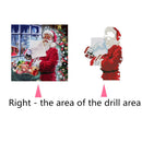 5D DIY Diamond Painting Christmas Cross Stitch Santa Claus Delivering Gifts