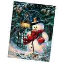 Christmas Diamond Painting Cross Stitch Xmas Embroidery home Wall Decoration Snowman