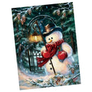 Christmas Diamond Painting Cross Stitch Xmas Embroidery home Wall Decoration Snowman