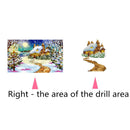 Christmas Diamond Painting Cross Stitch Xmas Embroidery home Wall Decoration Snow