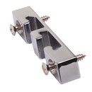 1Pcs Metal Guitar Roller String Retainer Tree for 3 String Bass Box Guitar Accessories Chrome